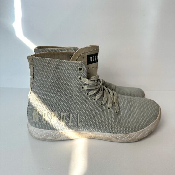 NOBULL gray training shoes SIZE M 6.5 W 8 - Picture 1 of 6